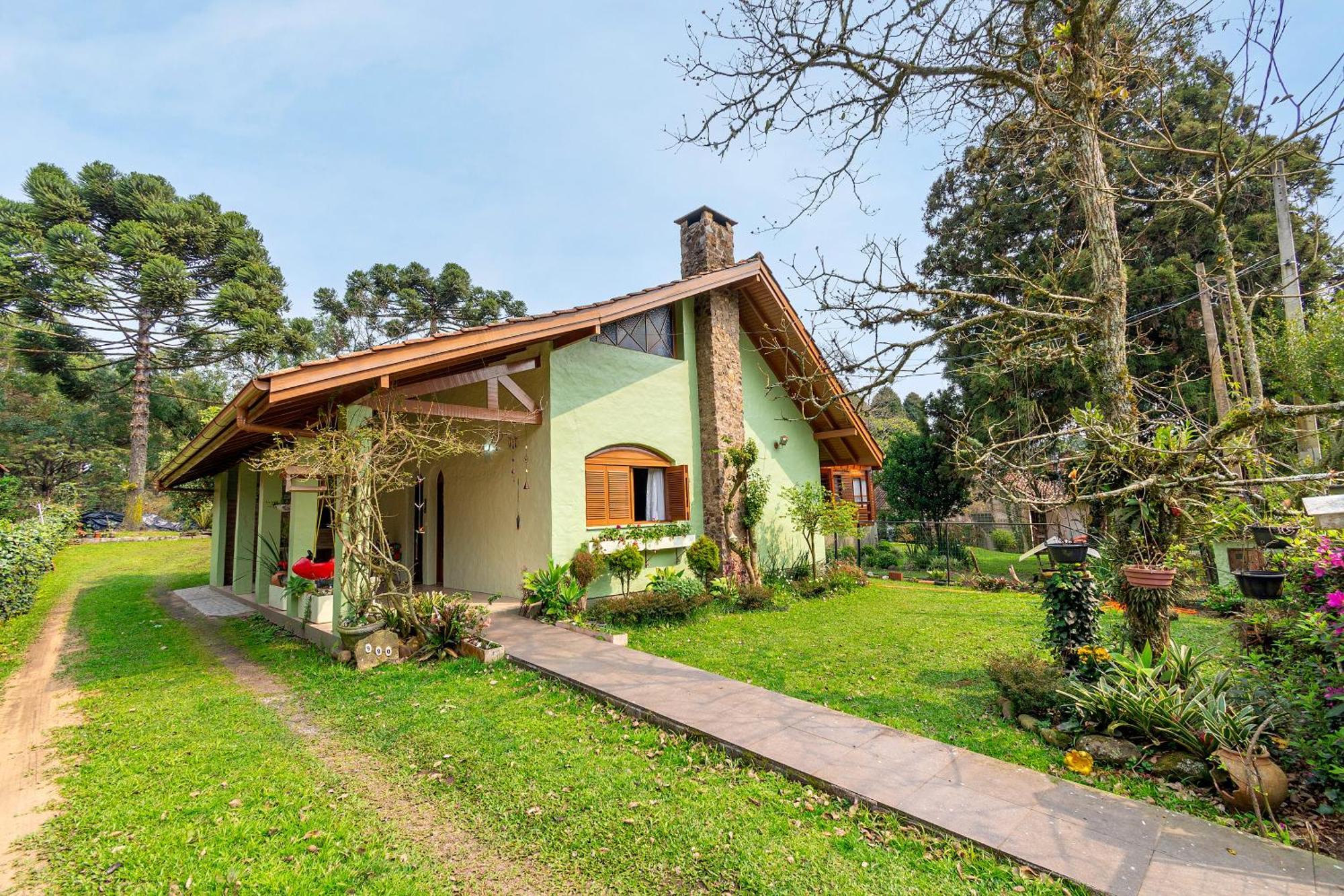 格拉玛多Linda Casa 5 Quartos No Lago Negro别墅 外观 照片