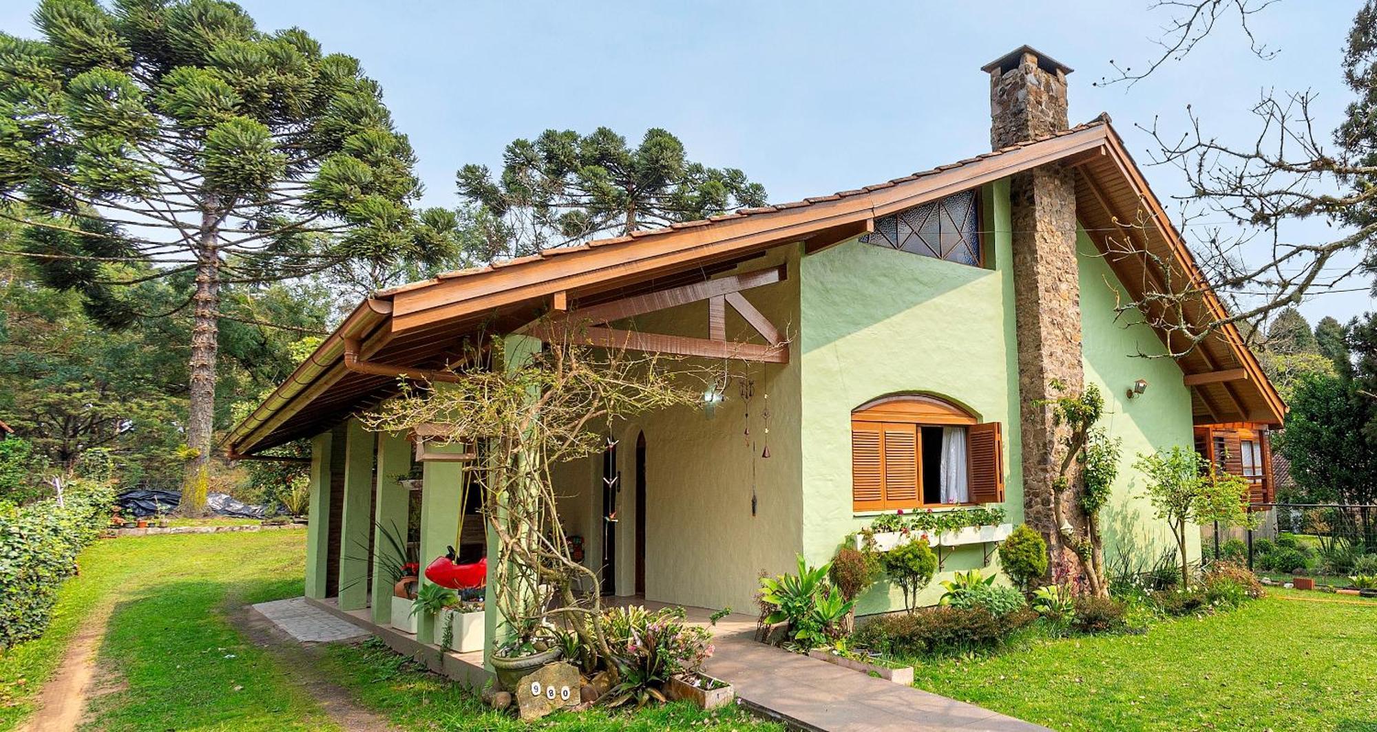 格拉玛多Linda Casa 5 Quartos No Lago Negro别墅 外观 照片