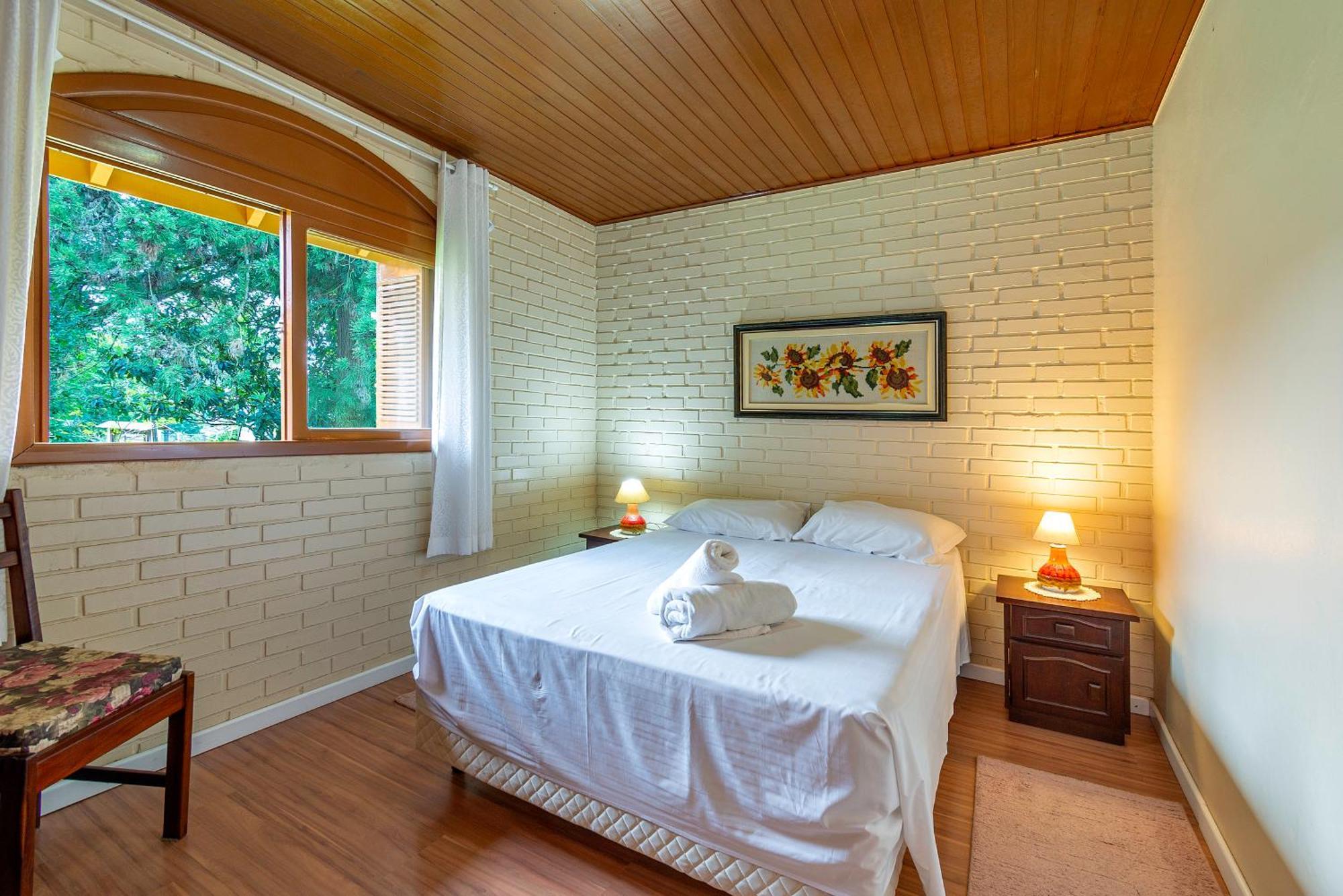 格拉玛多Linda Casa 5 Quartos No Lago Negro别墅 外观 照片